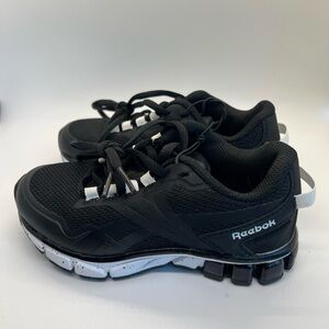 Reebok Black and White Athletic Shoes